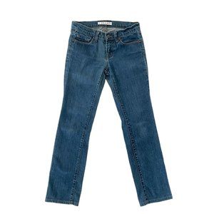 J Brand Cigarette Leg Jeans Mid Rise Medium Wash size 25 Style 914 BLR
